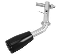 DECOMELODY Heat Resistant Fireplace Door Handle for Wood Coal Stoves and Boilers Pulls Grip with Secure Block for Safe Operation and Easy Replacement