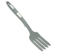 DECOMELODY Heat Resistant Silicone Cooking Fork for Kitchen Soft Nonstick Salad and Pasta Mixing Utensil Safe Odorless Easy to Clean for Home and Restaurant Use