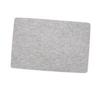DECOMELODY Heat-resistant Wool Felt Pressing Mat for Quilting and Sewing Portable Ironing Board Pad with Steam Protection Non-slip Ironing Mat for Tabletop and Countertop Use Light Grey