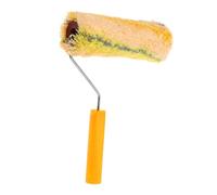 DECOMELODY Heavy Duty Long Pile Paint Roller Brush with Cotton Thread and Plastic Frame Extended Reach Multifunctional Tool for Painting Exterior Walls and Ceilings