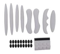 DECOMELODY Helmet Padding Kit Sponge Inserts Replacement Lining for Mountain Bike Motorcycle Helmets Comfortable Breathable Shock-absorbing