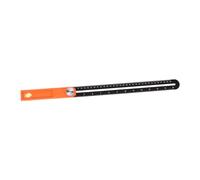 DECOMELODY High Precision Woodworking Angle Ruler Durable Aluminum Alloy Carpenter Measuring Square Lightweight Portable Right Angle Gauge for Welding Engineering and DIY