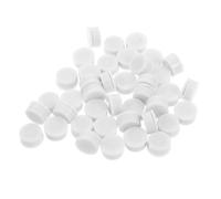 DECOMELODY High-speed Spinner Shaft 40pcs Plastic with Smooth Rotation Performance White Rotating Nail Bearing and DIY Creativity Booster for Nail Art Accessories Suitable for Jewelry