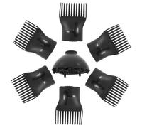 DECOMELODY High Temperature Resistant Hair Dryer Comb Nozzle Attachment Focused Airflow Diffuser for Faster Drying Blow Dryer Accessory Suitable for Various Hair Types and Styling Preferences