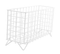 DECOMELODY Hollow Iron Rabbit Feeder Durable Bunny Food Holder for Guinea Pigs and Pets Sturdy Metal Hay Rack for Clean and Organized Feeding
