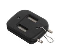 DECOMELODY Ice Skate Blade Sharpener Stone, Handheld Hockey and Figure Skate Edge Grinding Tool, Compact Skating Accessory for Quick Edge Maintenance