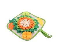 DECOMELODY Interactive Pet Snuffle Mat for Rabbits Hamsters and Guinea Pigs Slow Feeder Pad with Safe Feeding Design for Relaxation and Emotional Wellbeing Small Animal Foraging