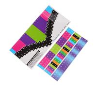 DECOMELODY Kalimba Note Stickers for Thumb Piano Beginners Scale Decals for Kalimba Visual Music Learning Aid for Easy Music Reading and Finger Movement Practice