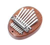 DECOMELODY Kalimba with Keys Wooden Piano Thumb Finger Eight Portable Musical Crisp and Accurate Tone Lightweight Instrument for Suitable Professionals and Boys and Girls