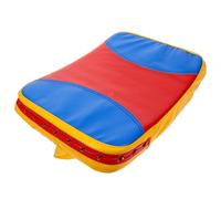 DECOMELODY Kick Pad and Epe Material Taekwondo Curved with Reinforced Handle and Straps Lightweight Pu Leather for Effective Batting Practice and Martial Art Training