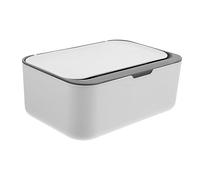 DECOMELODY Large Capacity Wet Dry Wipes Dispenser Box with Lid, Refillable Portable Wipe Holder Made of Sturdy Pp, Light in Weight Suitable for Drawers Or on Your Table for Home and Bathroom