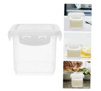 DECOMELODY Leakproof Reusable Yogurt Storage Container Multi-use Fermenting Cup for Kitchen Countertop with Airtight Seal for Bread Snacks Beans and Grains