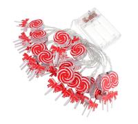DECOMELODY LED Creative Candy Cane String Lamp Indoor Party Decoration Light String for Christmas Garden -Saving Warm Atmosphere
