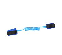 DECOMELODY Lost Wristband for Blue Elastic Safety Wrist Link Leash Strap Stretchable Wristband for Crowded Public Places