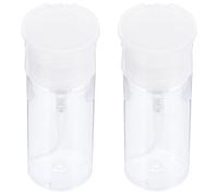 DECOMELODY Lotion Bottles Portable Travel Storage Bottles Reusable with Leakproof Design 2pcs 100ml Petg Material for Nail Polishing Cleaner and Hand Use, for Travel and Business Trips