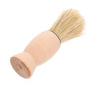 DECOMELODY Men Beard Brush Retro Design Soft Bristles Grooming Tool Portable Barber Neck Duster for Hair Cutting and Shaving Professional Hairdresser Brush for Salon and Home Use