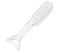 DECOMELODY Mermaid Guasha Comb for Scalp Massage and Wet Hair Detangling Anti-static Hair Styling Brush for Adults Handheld Tool for Smooth and Relaxation