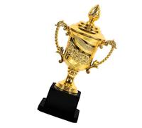DECOMELODY Mini Gold Trophy Cup for Winning Prize Award for Sports Competitions First Place Soccer and Volleyball Match Trophy for Students and Education