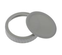 DECOMELODY Mouth Jar Lids with Silicone Seal Anti-Leak Bottle Covers for Wide Mouth Mason Jars Airtight Food Storage Caps for Kitchen Milk Tea and Dessert Shops