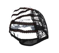 DECOMELODY Multi-functional Wig Net Cap Elastic Lace Hair Mesh Cap Breathable Lightweight for Comfortable Fit Suitable for Parties and Daily Wear