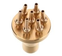 DECOMELODY Multi Head Fountain Nozzle Spray Sprinkler for Garden Durable Water Sprayer for Ponds Yards Easy Installation Visual Enjoyment Replacement for Old Sprayers
