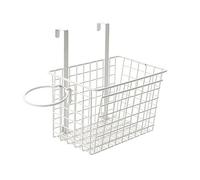 DECOMELODY Multifunctional Hair Dryer Stand Set Wall Mount Hair Dryer Holder Storage Rack for Comb Scissors for Home and Hotel
