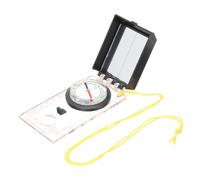 DECOMELODY Multifunctional Outdoor Compass Ruler Map Scale Tool for Hiking Fishing Surveying and Navigation Practical Guiding Instrument for Camping and Mapping Activities
