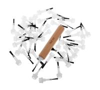 DECOMELODY Nail Liner Kit with Dual Head Replacement Brushes for Professional Nail Art Detachable Gel Brush Designs Salon-grade Tools
