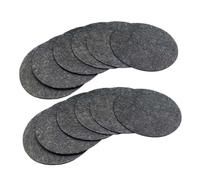 DECOMELODY Natural Cellulose Face Sponges 50pcs 60x6mm Compressed Round Facial Cleansing Pads Gentle Exfoliating Makeup Removal for Sensitive Skin Daily Spa Use