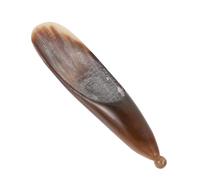 DECOMELODY Natural Ox Horn Guasha Stick Thickened Scraping Tool for Face and Body Massage Boost Skin Regeneration and Circulation for Neck Legs Arms and Spa Relaxation