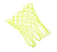 DECOMELODY Noctilucent Dark Basketball Net Yellow Frame Net with Hooks Wear-resistant Replacement for Standard Basketball Rim Easy to Install for Indoor Outdoor Court Use