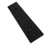 DECOMELODY Non-slip Rubber Threshold Ramp Mat with Anti-skid Surface for Wheelchair Scooter Robot Vacuum Cleaner Doorstep Curb Heavy Duty Height Easy DIY Installation for Driveways and