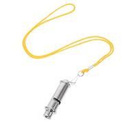 DECOMELODY Outdoor Survival Whistle Pigeon Flute for Dog Training Camping Hiking Stainless Steel Bird Call Whistle Loud Rescue Signaling Device