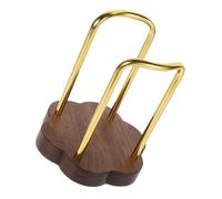 DECOMELODY Paper Cup Holder Organizer Walnut Wood Cup Storage Dispenser for Coffee Tea Tidy Countertop for Home Office Use Smooth Edges Break Resistant Design