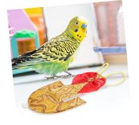 DECOMELODY Parrot Flight Suit Cockatiel Nappy Bird Harness Bird Accessories Diaper Pant Flying Suit Clothing