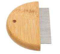 DECOMELODY Pet Comb for Dogs and Cats Flea Removal Brush Detangling Grooming Tool Dirt and Tangle Cleaner Soothing Massage for Skin Health and Tear