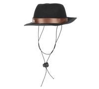 DECOMELODY Pet Cowboy Hat for Dogs and Cats Comfortable Decorative Five-point Star Headdress Stylish Animal Hat for Parties and Photos One Fits Pets