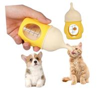 DECOMELODY Pet Feeder Bottle Kitten Formula Milk Bottle Scale Markings for Small Animal Nursing