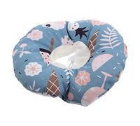 DECOMELODY Pet Protective Collar with Lovely Ice Cream Pattern Lightweight Soft Cone for Cats and Dogs Anti-scratch Design Preventing Licking and Biting During Healing and Grooming