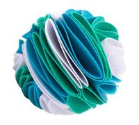 DECOMELODY Pet Sniff Balls Toy Interactive Slow Feeding Ball 15cm Sturdy Plastic Dog Training Toy for Indoor Outdoor Use