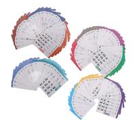 DECOMELODY Piano Chord Fingering Cards Piano Learning Guidance Practice Chart for Beginners