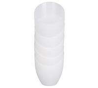 DECOMELODY Plastic Lamp Shade 5Pcs Horseshoe Replacement 35mm for Dressing Table and Floor Lamps in Bedroom
