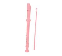 DECOMELODY Plastic Soprano Descant Recorder Flute Musical Instrument for Teens Beginners for School Music Class Cleaning Stick