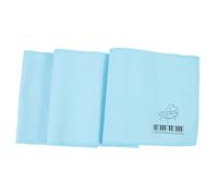 DECOMELODY Polyester Piano Keyboard Cloth Protector Anti-scratch Dust Cover Double-sided Velvet for Electronic Keyboards Blue