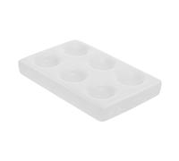 DECOMELODY Porcelain Reaction Plate Multifunctional Ceramic Experiment Board for Chemistry Teaching Laboratory Science Experiments with Smooth Surface and High Light Transmittance