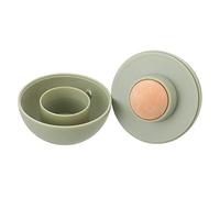 DECOMELODY Portable Avocado Green Volcano Stone Oil Absorption Ball Facial Massager for Skin Care Rejuvenates Skin Reduces Wrinkles and Dark Circles Enhances Absorption Promotes and Firming