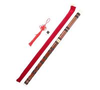 DECOMELODY Portable Bamboo Flute Lightweight Student Flute for Adults Beginners Boys Easy to Play Traditional Chinese Musical Instrument