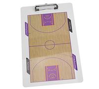 DECOMELODY Portable Basketball Coaching Board Double Sided Whiteboard for Strategizing and Training Lightweight Clipboard for Coaches to Organize Game Plans and Communicate Efficiently