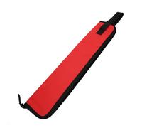 DECOMELODY Portable Drumstick Bag Case in Red Oxford Cloth with Straps for Carrying, Chic and Stylish Drum Stick Pouch Suitable as A Gift for Drum Lover on Different Occasions
