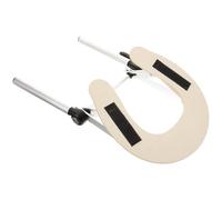 DECOMELODY Portable Face Rest Cradle Massage Table Headrest Support with Ergonomic Design and Comfortable Aluminum Alloy Frame for Beauty Beds Spa Therapy and Professional Massage Tables